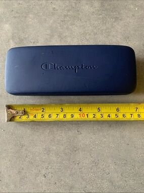 Champion Navy Hard Shell Eyeglass Case